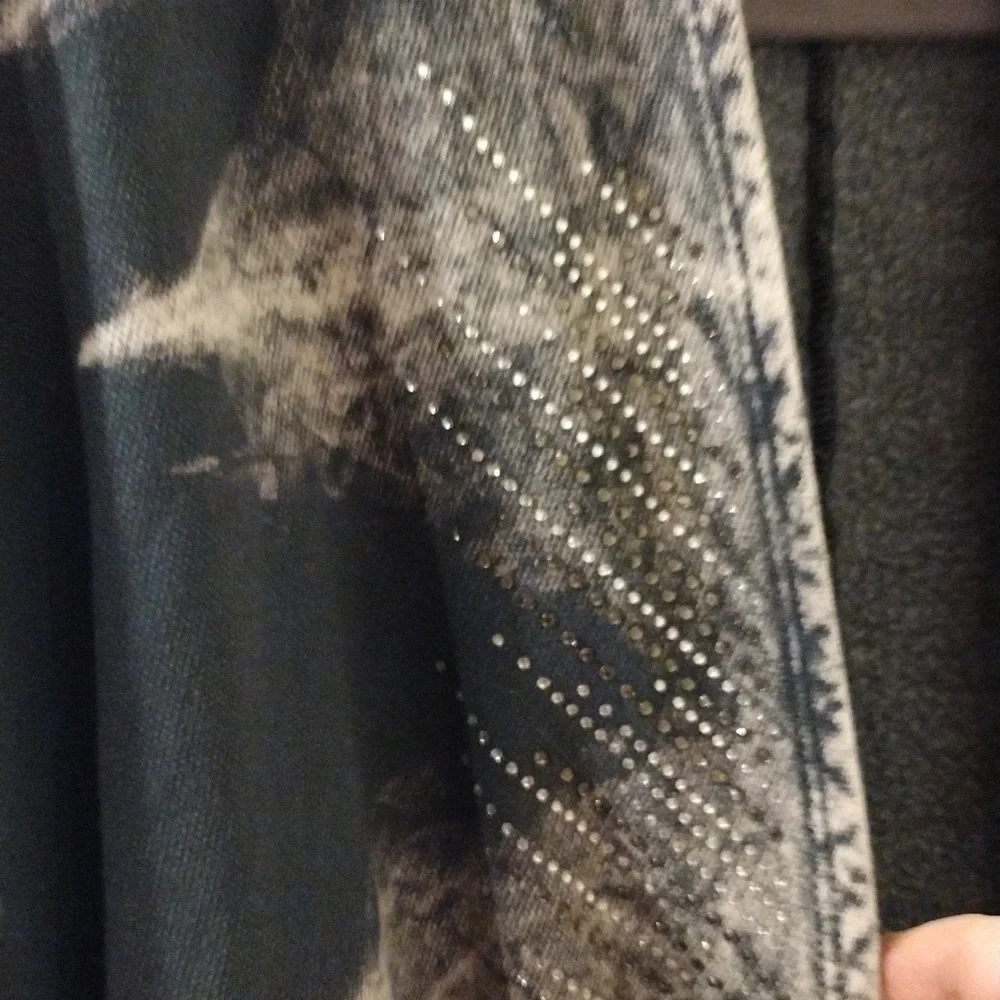 Vocal Sparkle Tie dye Sweatshirt Jacket - Picture 3 of 5
